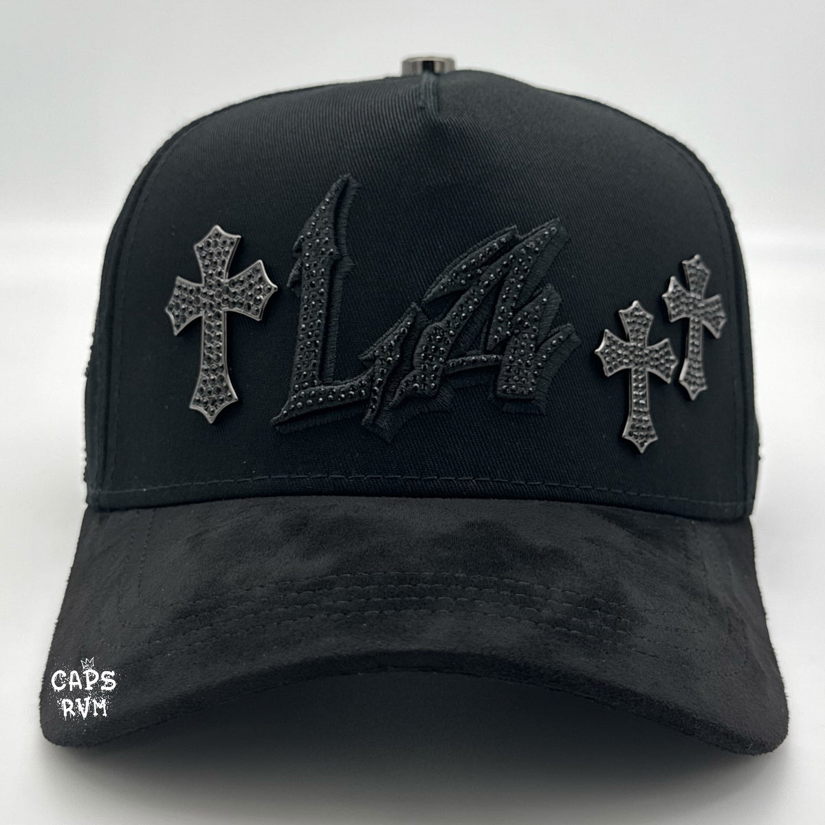 RICO HATS “LA CHROME BLACK”