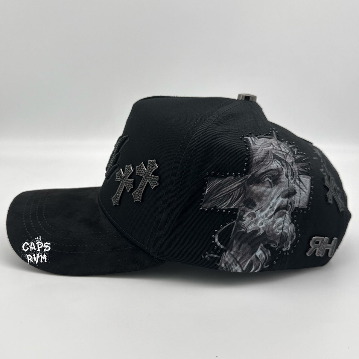 RICO HATS “LA CHROME BLACK”
