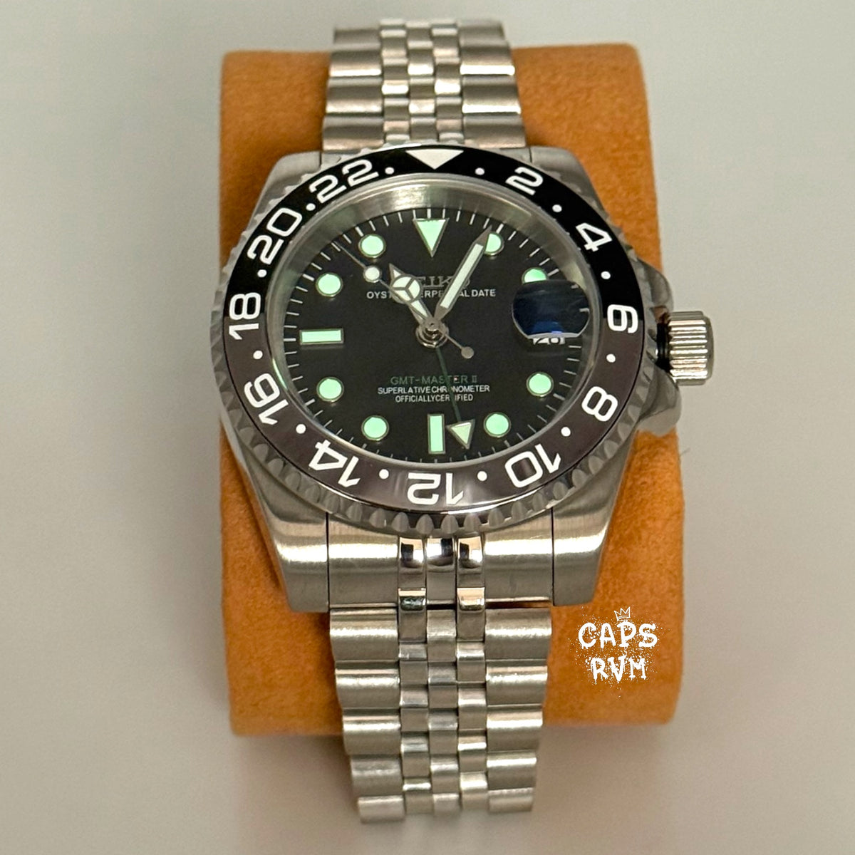 RELOJ SEIKO MOD GMT “BRUCE WAYNE”