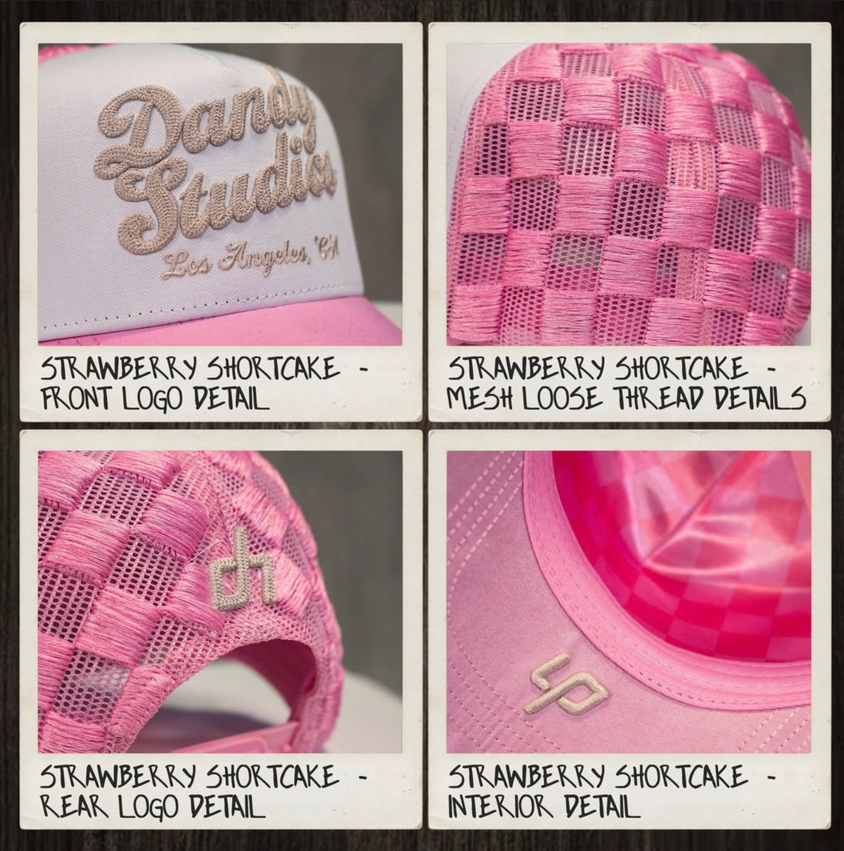 DANDYHATS “STRAWBERRY SHORTCAKE”