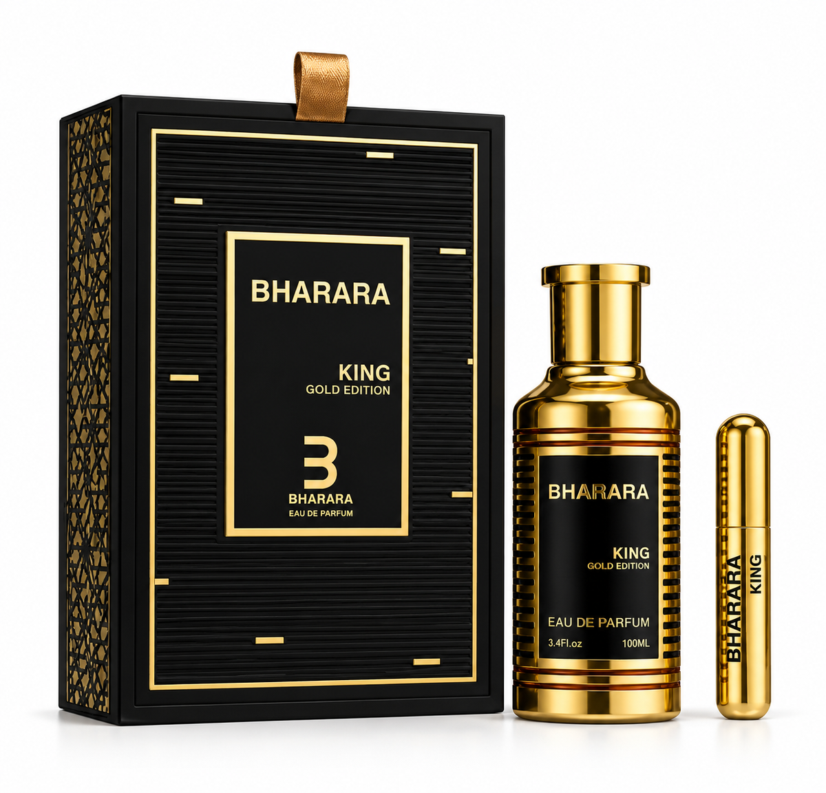BHARARA KING GOLD EDITION
3.4OZ EDP